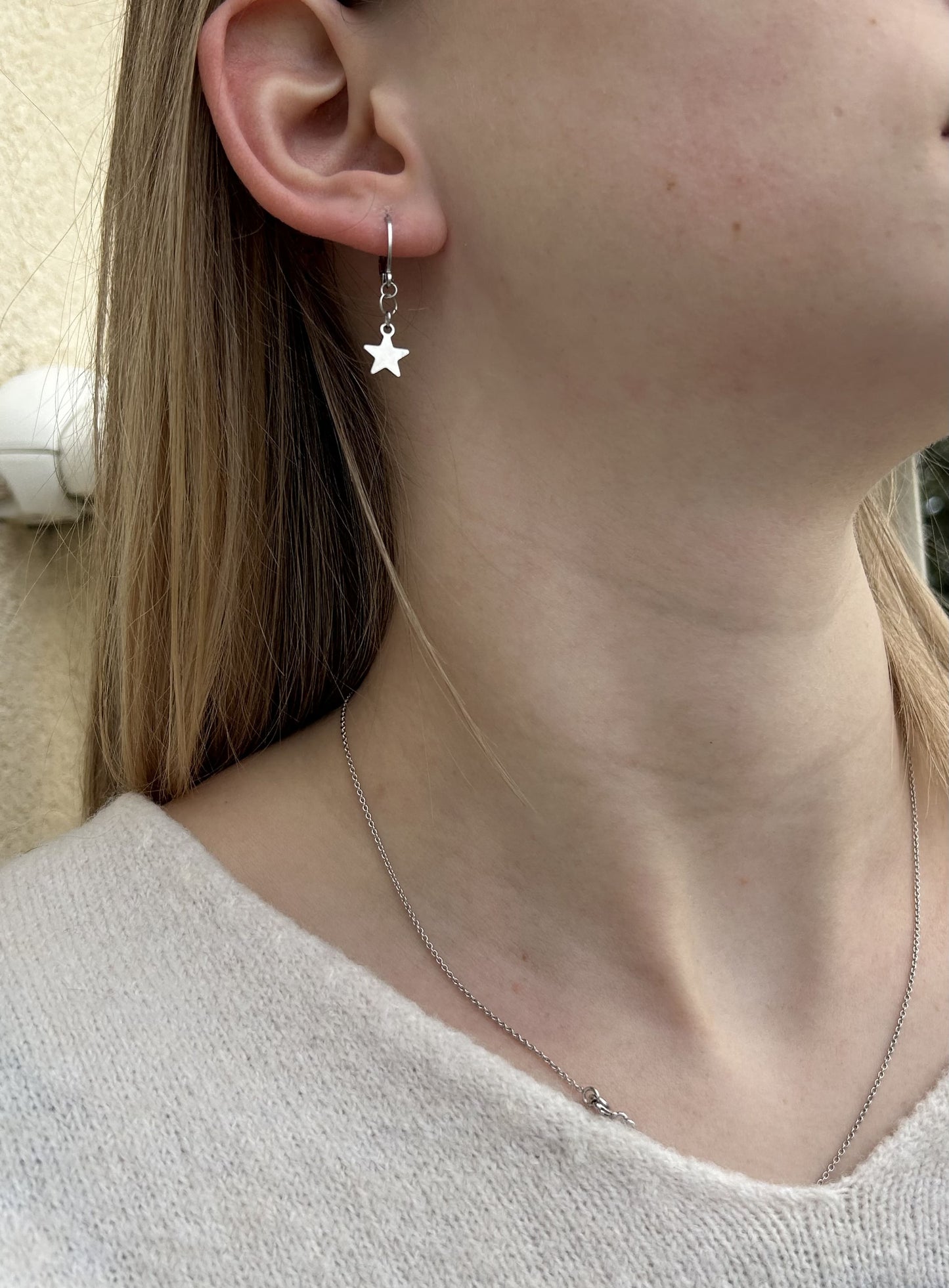 Boucles d’oreilles étoile